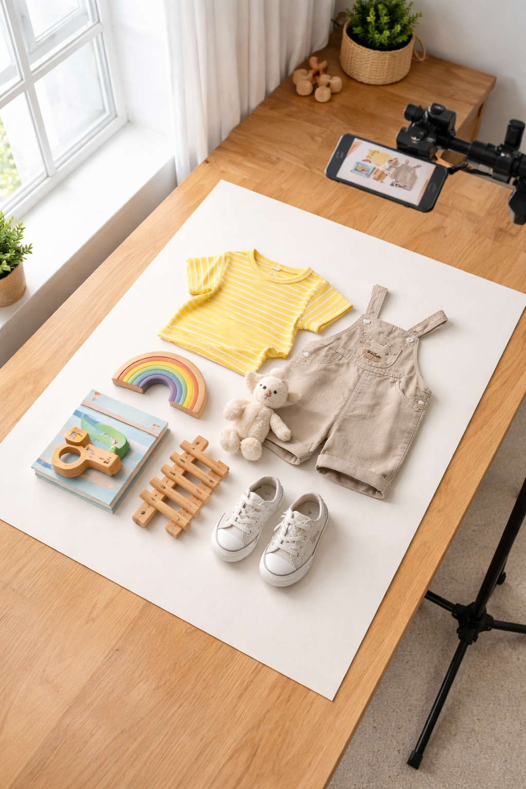 راهنمای عکاسی کالاهای بچه‌گانه برای دست به دست