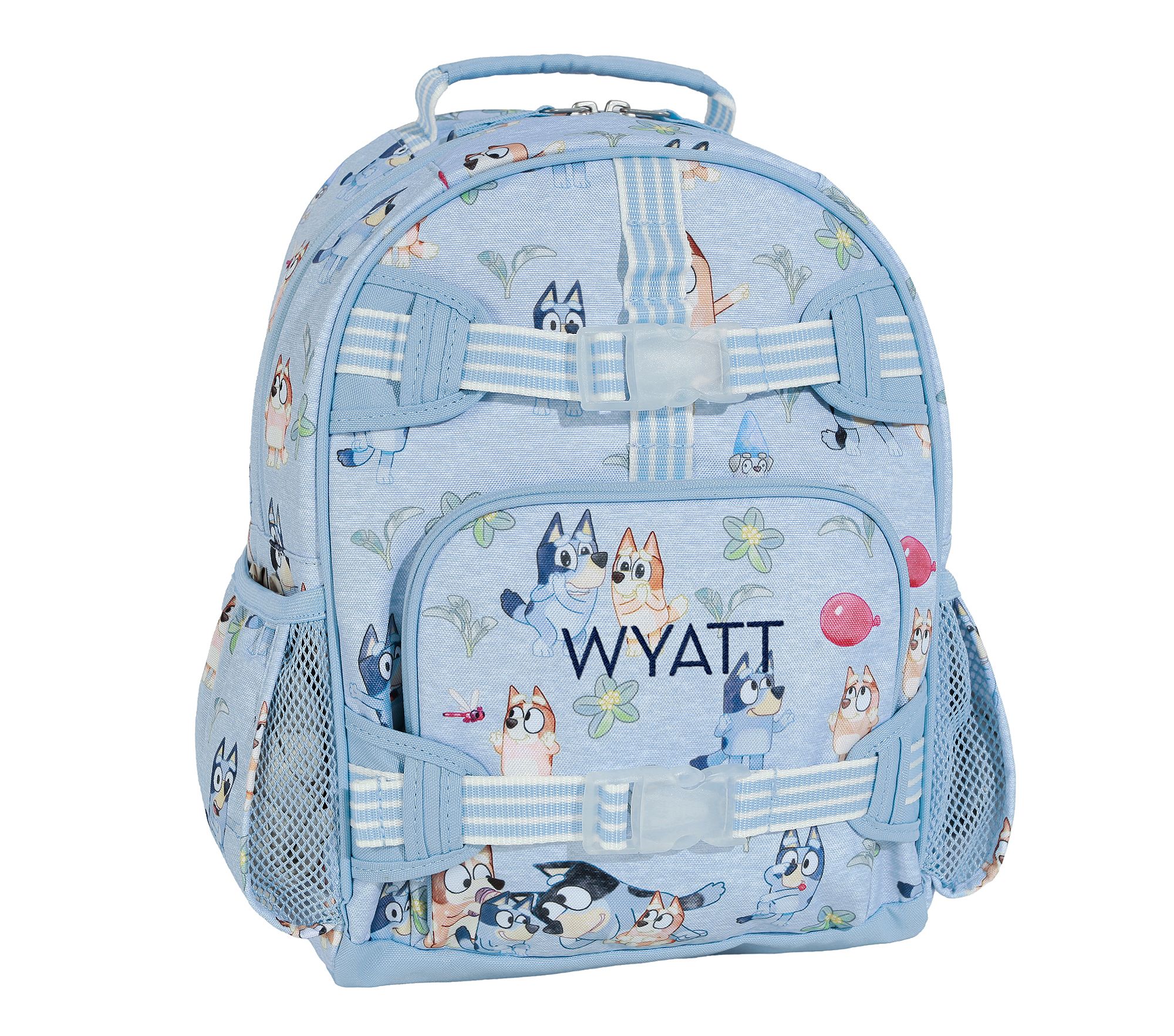 کوله‌پشتی طرح Bluey برند Pottery Barn Kids – مناسب مهد و مدرسه (همراه قمقمه)