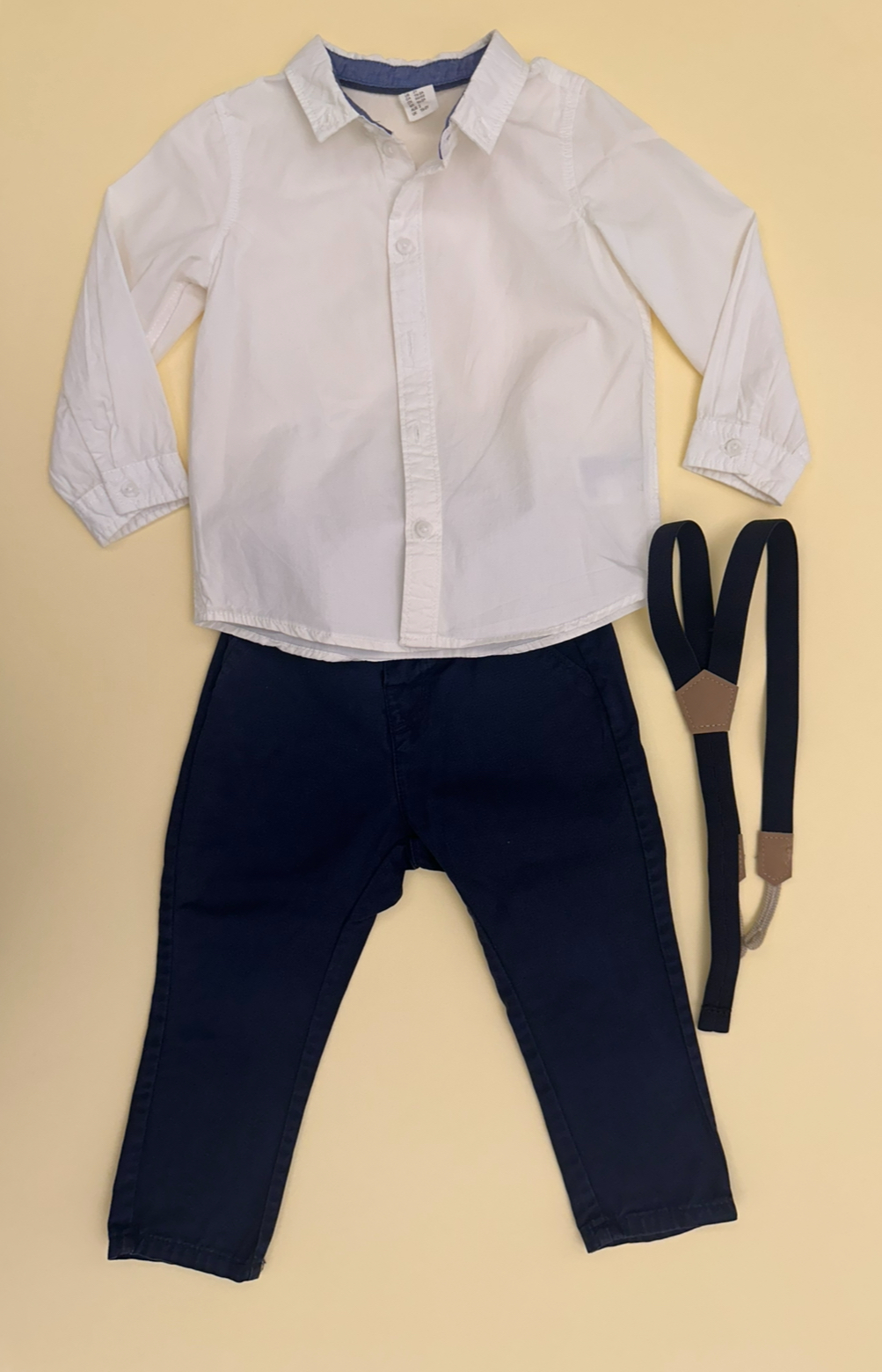 ست شلوار و پیراهن مهمانی پسرانه ۲ سال h&m