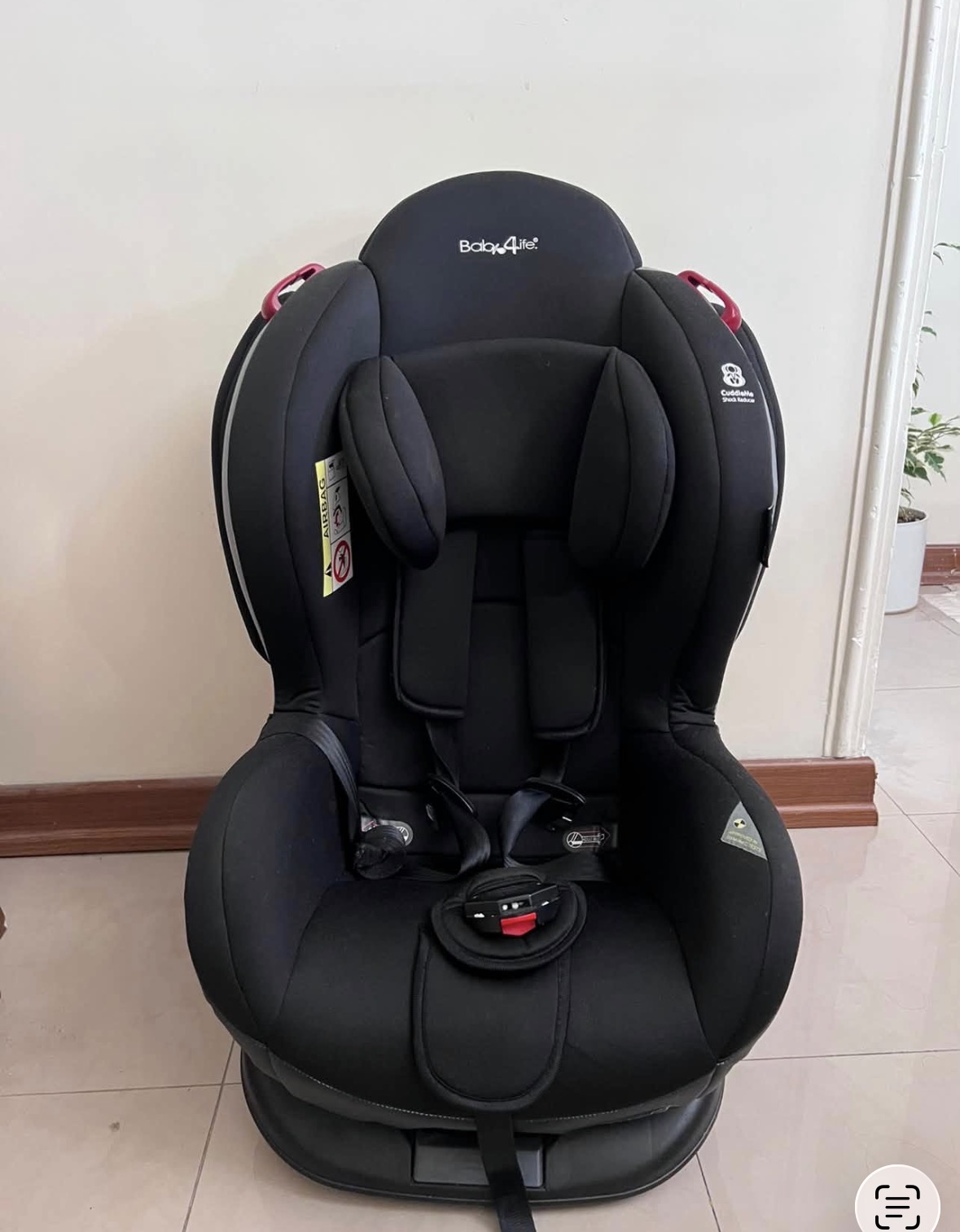 صندلی ماشین کودک Baby4Life آلمان، ایزوفیکس‌دار، مناسب بدو تولد تا ۷ سال