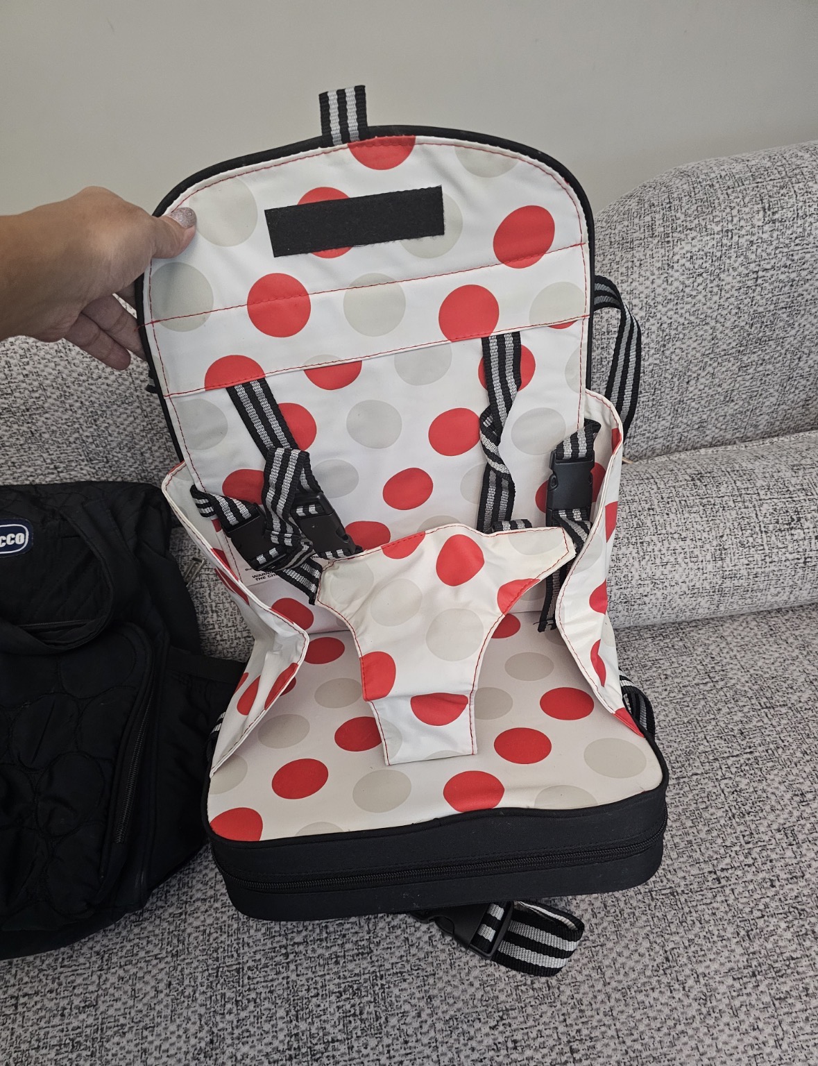 صندلی غذای قابل حمل Baby Polar Gear | بوستر صندلی کود polar gear baby